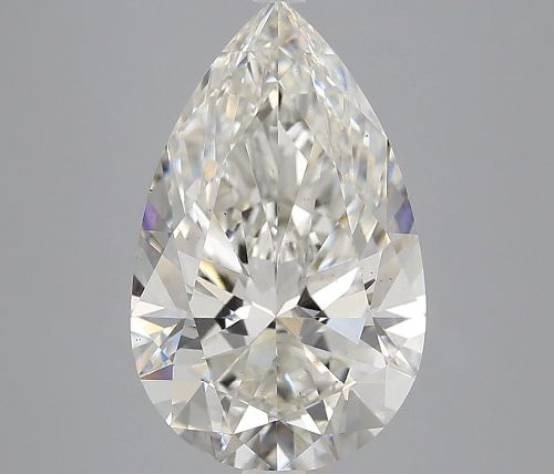 5.21ct H VS2 Excellent Cut Pear Lab Grown Diamond