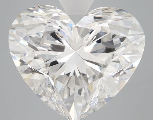 5.08ct E VS2 Rare Carat Ideal Cut Heart Lab Grown Diamond