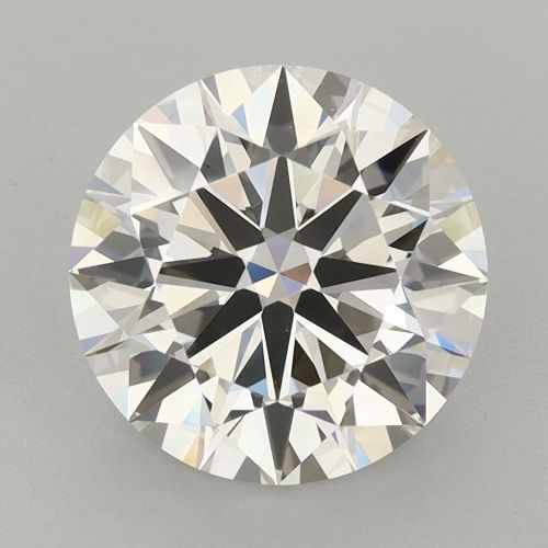 3.11ct F IF Rare Carat Ideal Cut Round Lab Grown Diamond