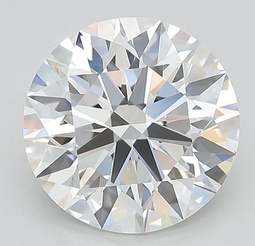 3.40ct F IF Rare Carat Ideal Cut Round Lab Grown Diamond