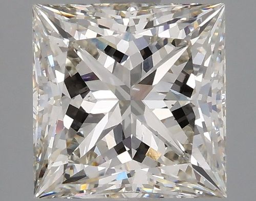 3.12ct I VS2 Rare Carat Ideal Cut Princess Lab Grown Diamond