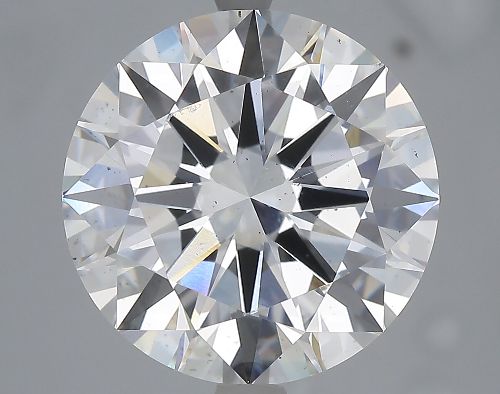 7.04ct E VS2 Excellent Cut Round Lab Grown Diamond