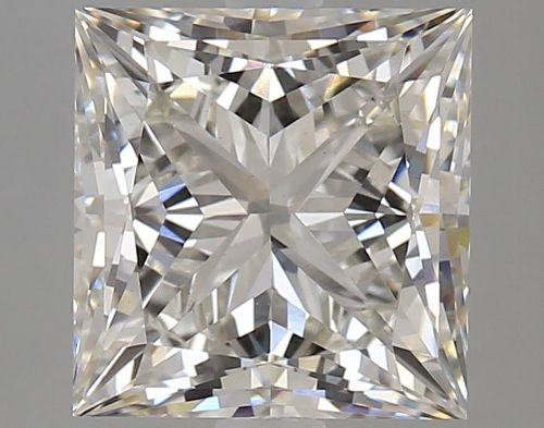 4.27ct H VS1 Rare Carat Ideal Cut Princess Lab Grown Diamond