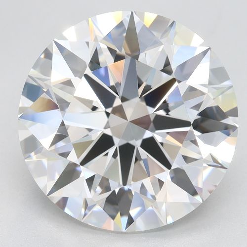 5.15ct F VVS1 Rare Carat Ideal Cut Round Lab Grown Diamond