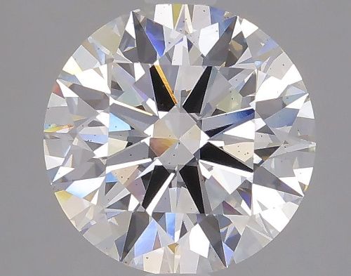 3.19ct F SI1 Rare Carat Ideal Cut Round Lab Grown Diamond