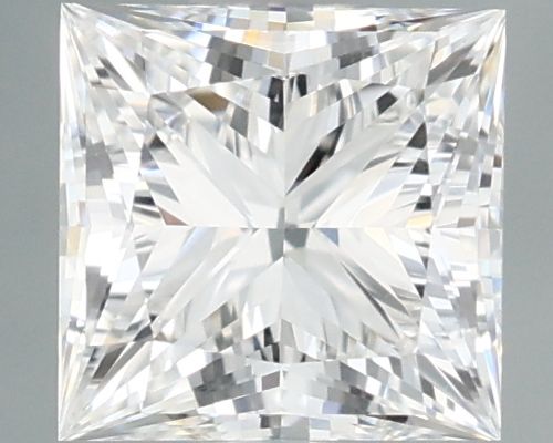 0.67ct E VS1 Rare Carat Ideal Cut Princess Lab Grown Diamond