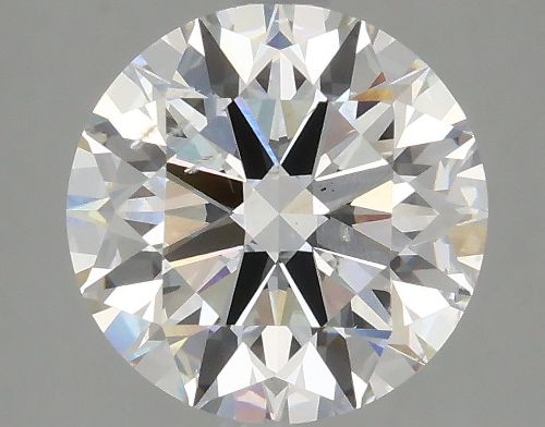 2.86ct F SI1 Rare Carat Ideal Cut Round Lab Grown Diamond