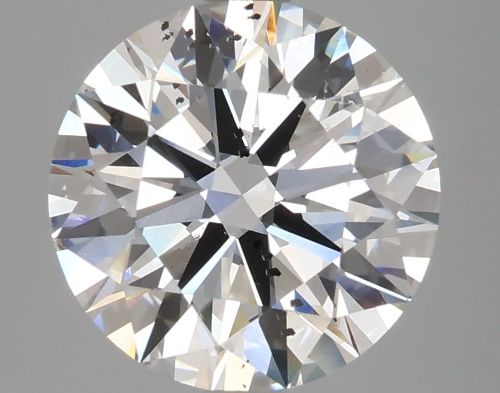 3.13ct E SI1 Rare Carat Ideal Cut Round Lab Grown Diamond