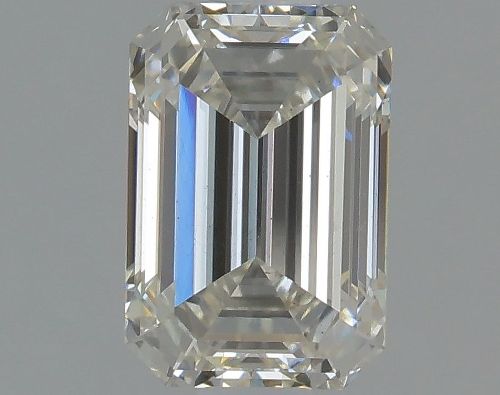 1.09ct H VS2 Rare Carat Ideal Cut Emerald Lab Grown Diamond