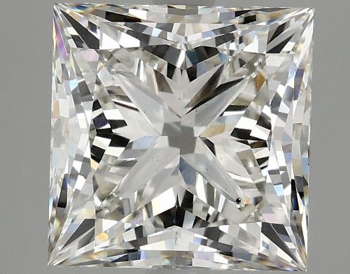 4.16ct H VS2 Rare Carat Ideal Cut Princess Lab Grown Diamond