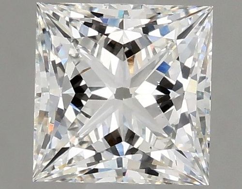 1.29ct F VS1 Rare Carat Ideal Cut Princess Lab Grown Diamond