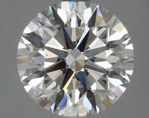 2.71ct E SI1 Rare Carat Ideal Cut Round Lab Grown Diamond