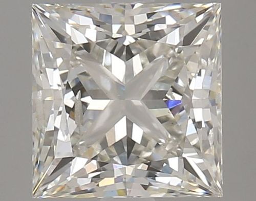 2.81ct I SI1 Rare Carat Ideal Cut Princess Lab Grown Diamond