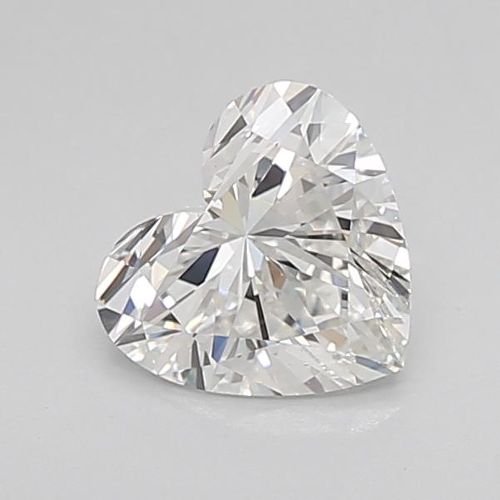 0.91ct E VS1 Rare Carat Ideal Cut Heart Lab Grown Diamond