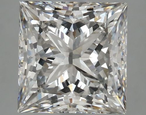 4.12ct H VS2 Rare Carat Ideal Cut Princess Lab Grown Diamond