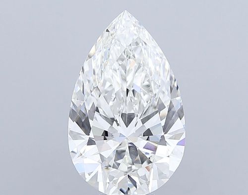 10.77ct F VVS2 Rare Carat Ideal Cut Pear Lab Grown Diamond