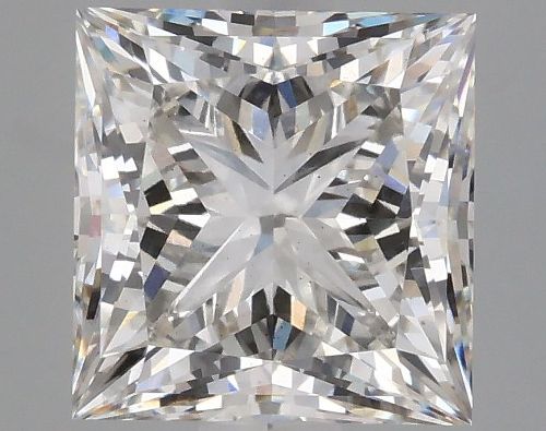 2.25ct H VS2 Rare Carat Ideal Cut Princess Lab Grown Diamond