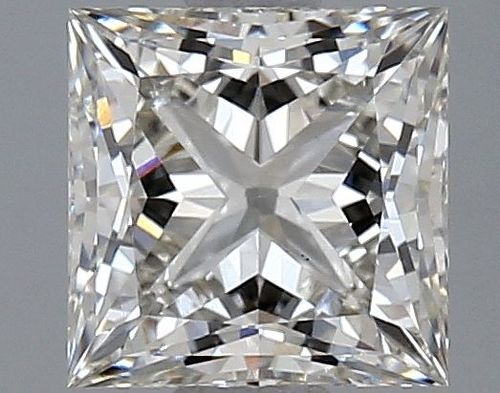 1.59ct H VS2 Rare Carat Ideal Cut Princess Lab Grown Diamond