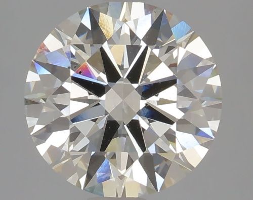 3.06ct I VS2 Rare Carat Ideal Cut Round Lab Grown Diamond