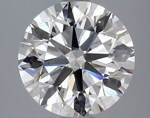 3.03ct I VS1 Excellent Cut Round Lab Grown Diamond