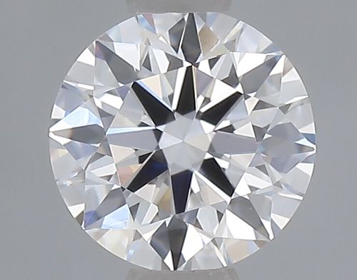 0.61ct D VVS2 Very Good Cut Round Lab Grown Diamond