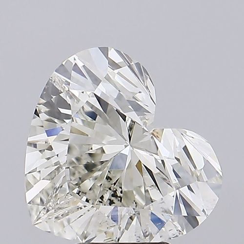 5.23ct I SI1 Rare Carat Ideal Cut Heart Lab Grown Diamond