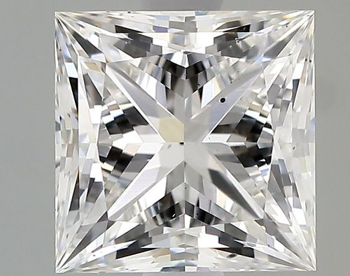 1.56ct F SI1 Rare Carat Ideal Cut Princess Lab Grown Diamond