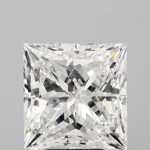 5.60ct E VS1 Rare Carat Ideal Cut Princess Lab Grown Diamond