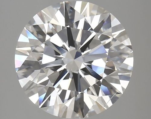 3.84ct F SI1 Rare Carat Ideal Cut Round Lab Grown Diamond