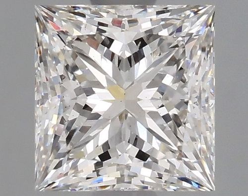 1.28ct F VS2 Rare Carat Ideal Cut Princess Lab Grown Diamond