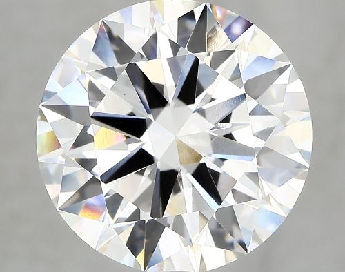 7.04ct E VVS2 Excellent Cut Round Lab Grown Diamond