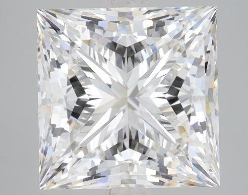 6.05ct G VS1 Rare Carat Ideal Cut Princess Lab Grown Diamond