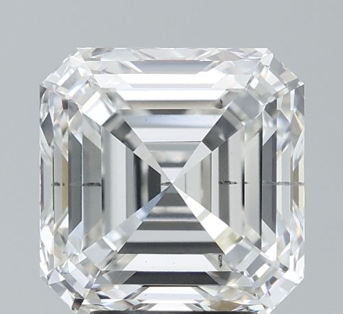 5.04ct F SI1 Excellent Cut Asscher Lab Grown Diamond