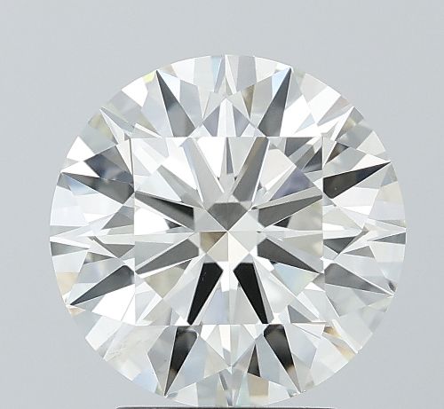 3.04ct K VS1 Rare Carat Ideal Cut Round Lab Grown Diamond