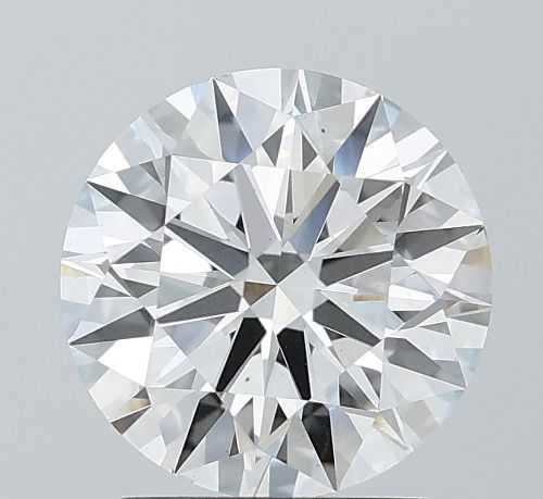 1.88ct H VS2 Rare Carat Ideal Cut Round Lab Grown Diamond