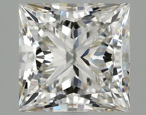 2.58ct H VS2 Rare Carat Ideal Cut Princess Lab Grown Diamond