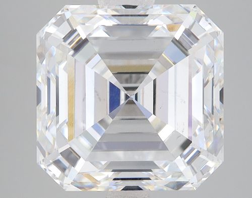 6.08ct E VS2 Excellent Cut Asscher Lab Grown Diamond
