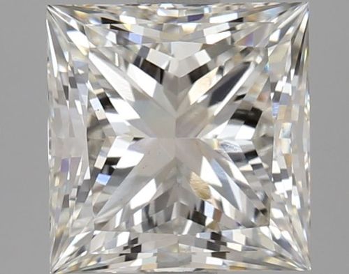 2.84ct H VS1 Rare Carat Ideal Cut Princess Lab Grown Diamond