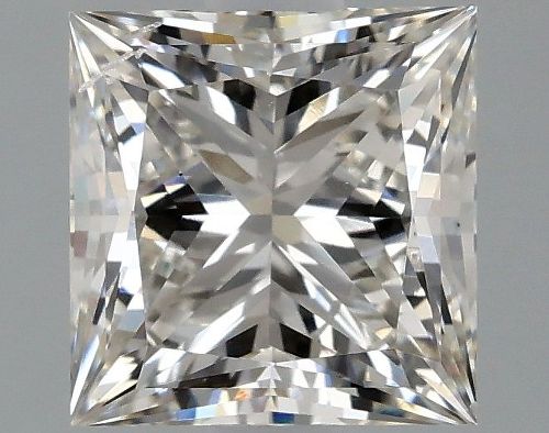 1.76ct H VS2 Rare Carat Ideal Cut Princess Lab Grown Diamond