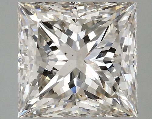 4.29ct H VS2 Rare Carat Ideal Cut Princess Lab Grown Diamond