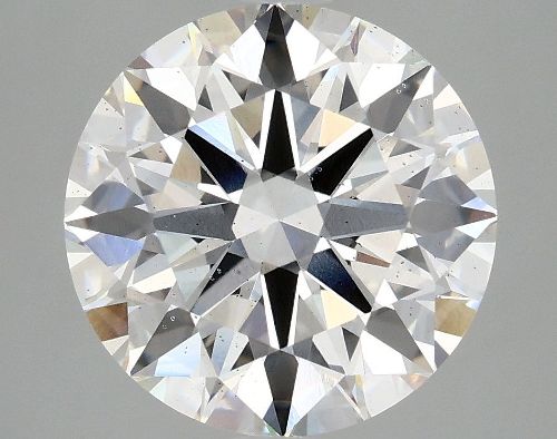 4.12ct G SI1 Rare Carat Ideal Cut Round Lab Grown Diamond