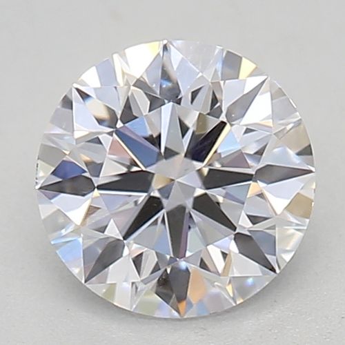 0.53ct D SI1 Rare Carat Ideal Cut Round Lab Grown Diamond