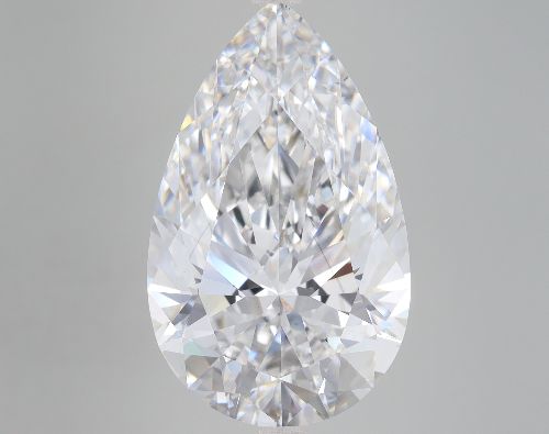 11.02ct E VS2 Rare Carat Ideal Cut Pear Lab Grown Diamond