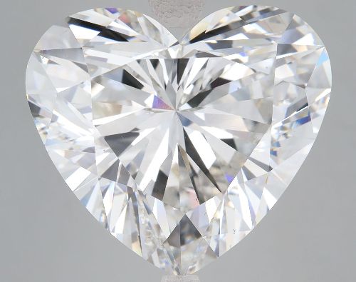 20.60ct F VS1 Rare Carat Ideal Cut Heart Lab Grown Diamond