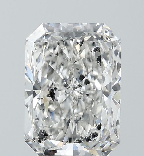 3.59ct F SI2 Rare Carat Ideal Cut Radiant Lab Grown Diamond