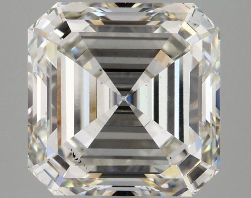 4.00ct H VS2 Excellent Cut Asscher Lab Grown Diamond