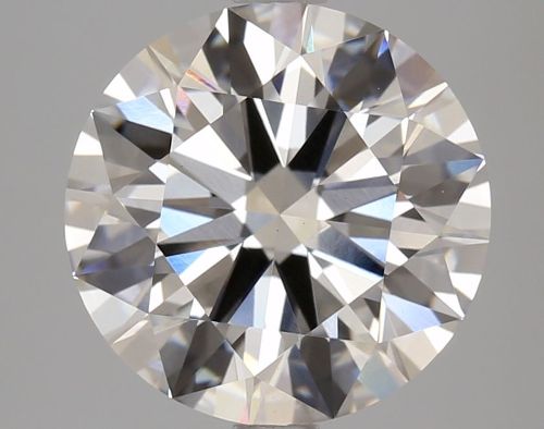 4.44ct H VVS2 Rare Carat Ideal Cut Round Lab Grown Diamond