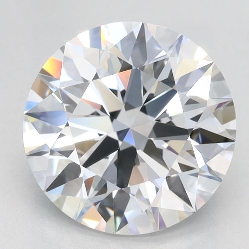 2.46ct E VVS1 Rare Carat Ideal Cut Round Lab Grown Diamond