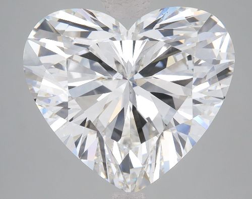 7.77ct G VS2 Rare Carat Ideal Cut Heart Lab Grown Diamond