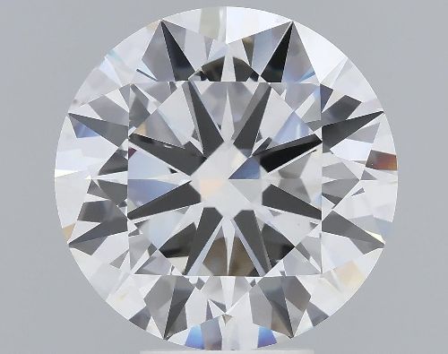 6.21ct F VVS2 Excellent Cut Round Lab Grown Diamond